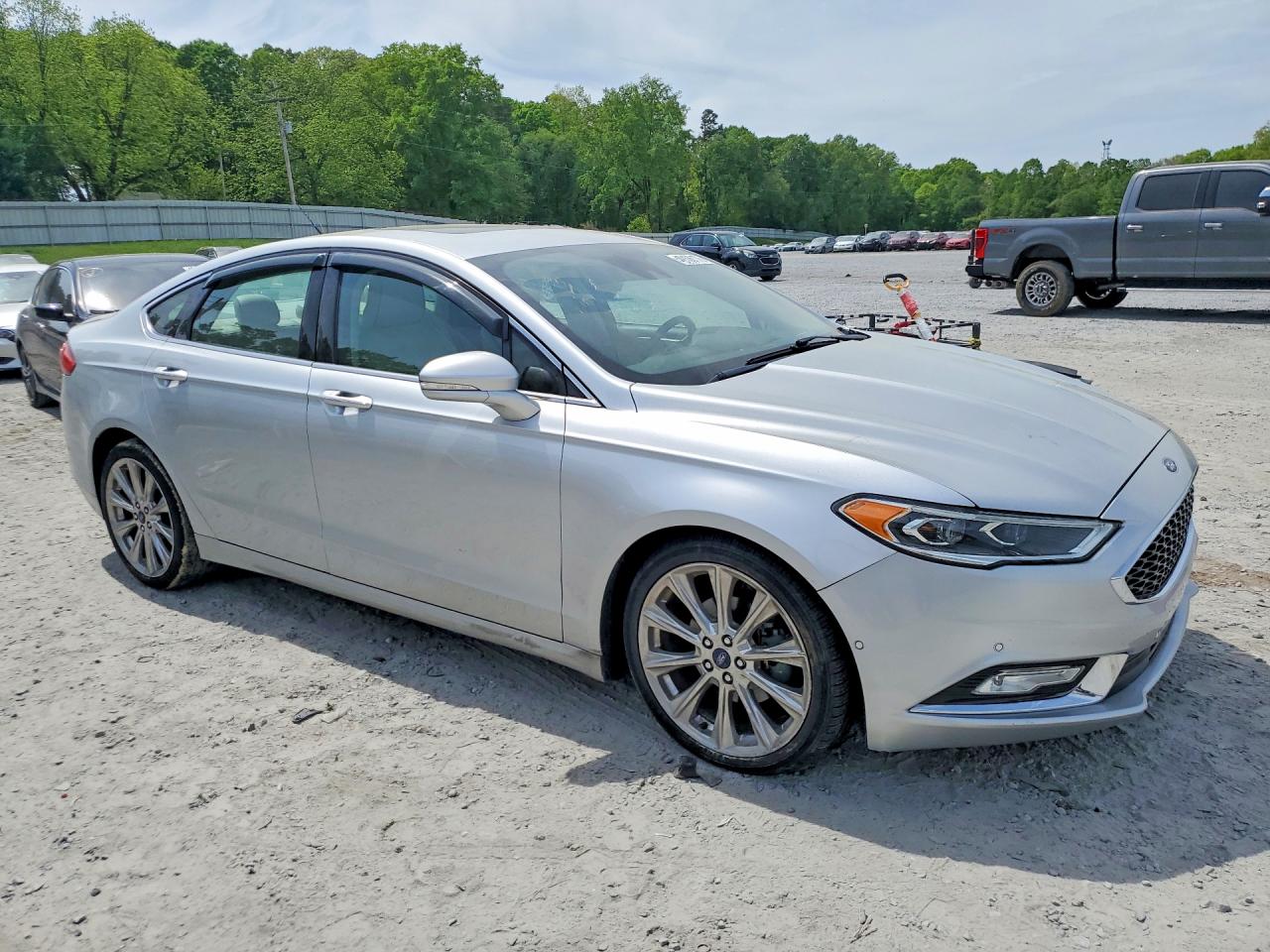 2017 FORD FUSION TITANIUM photo 10