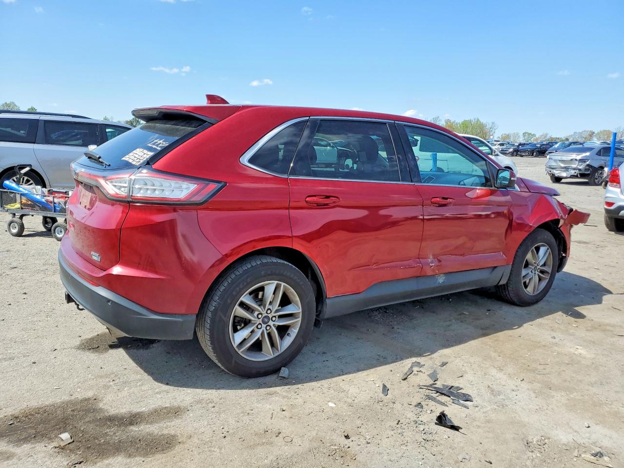 2015 FORD EDGE SEL photo 5