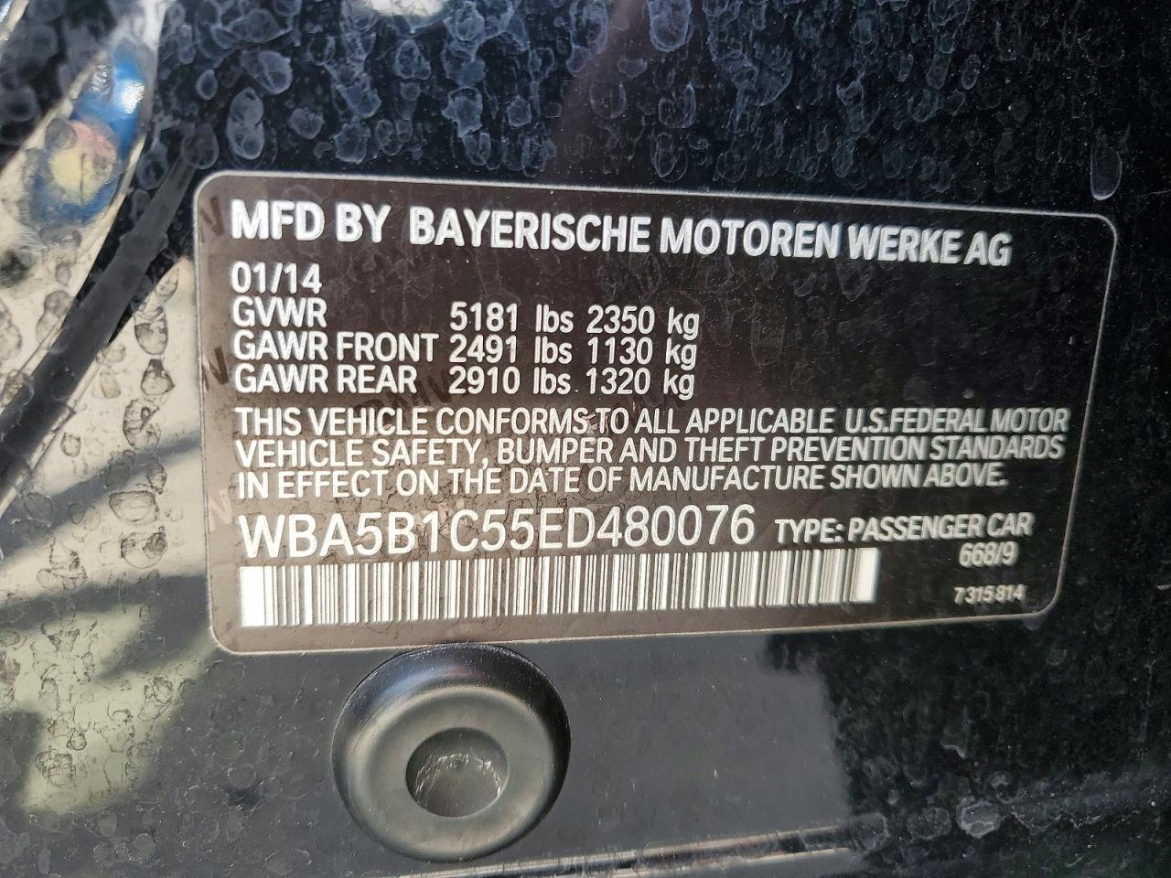 2014 BMW 535 I photo 23