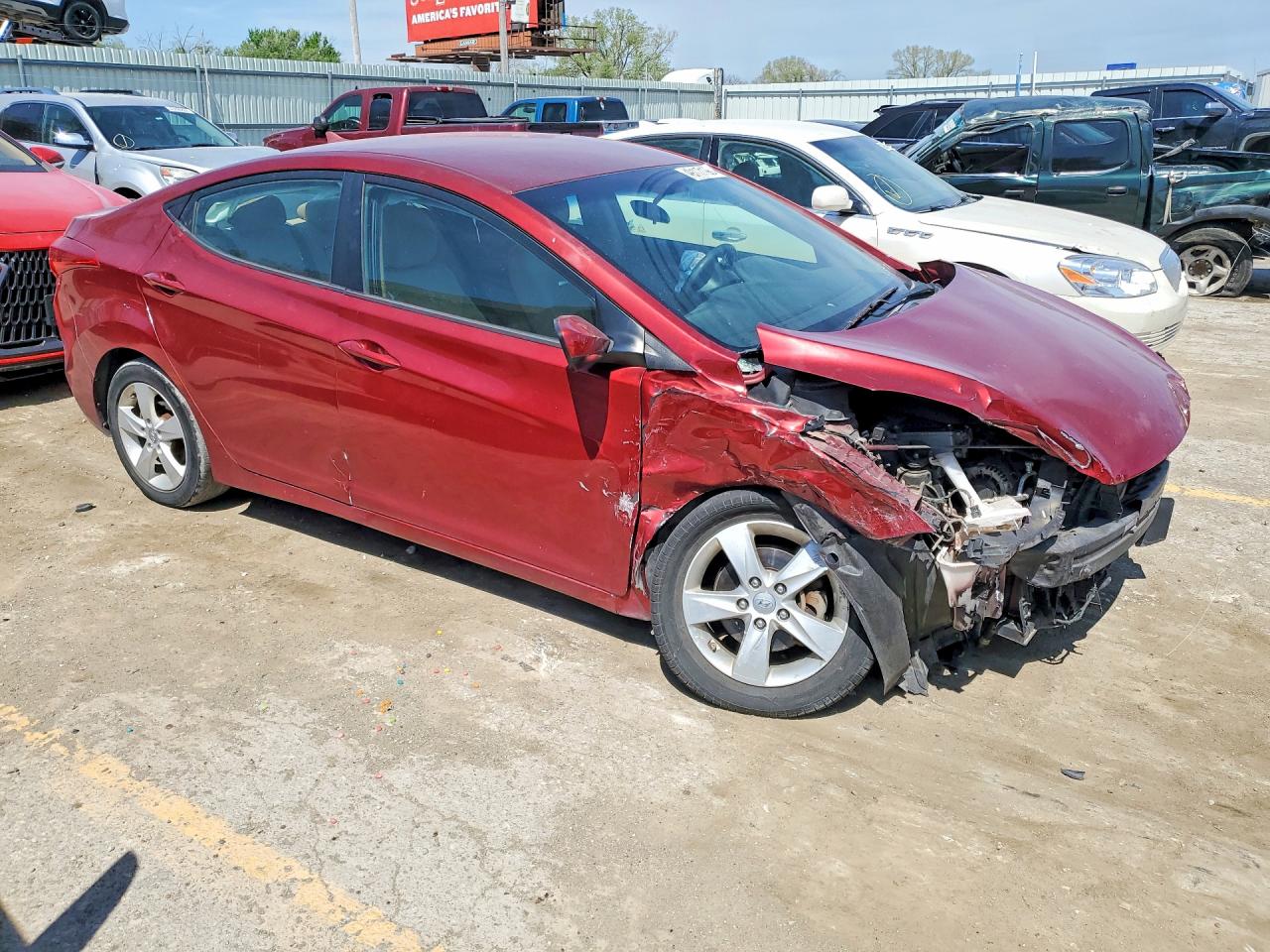 2013 HYUNDAI ELANTRA GLS photo 7