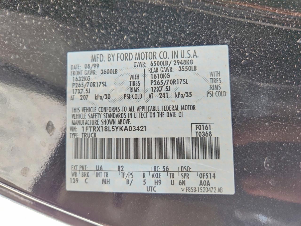 2000 FORD F150 photo 25