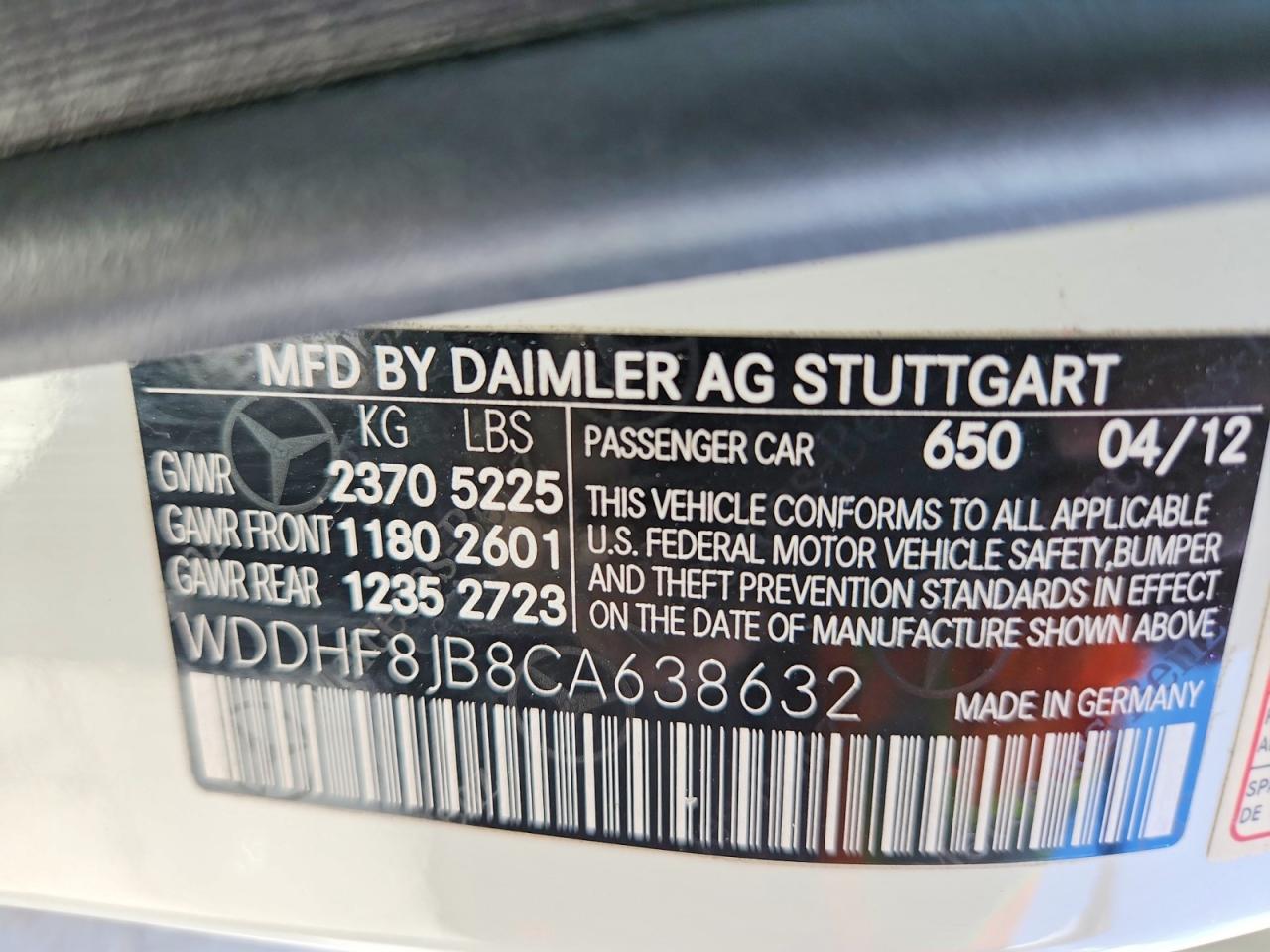 2012 MERCEDES-BENZ E 350 4MATIC photo 37