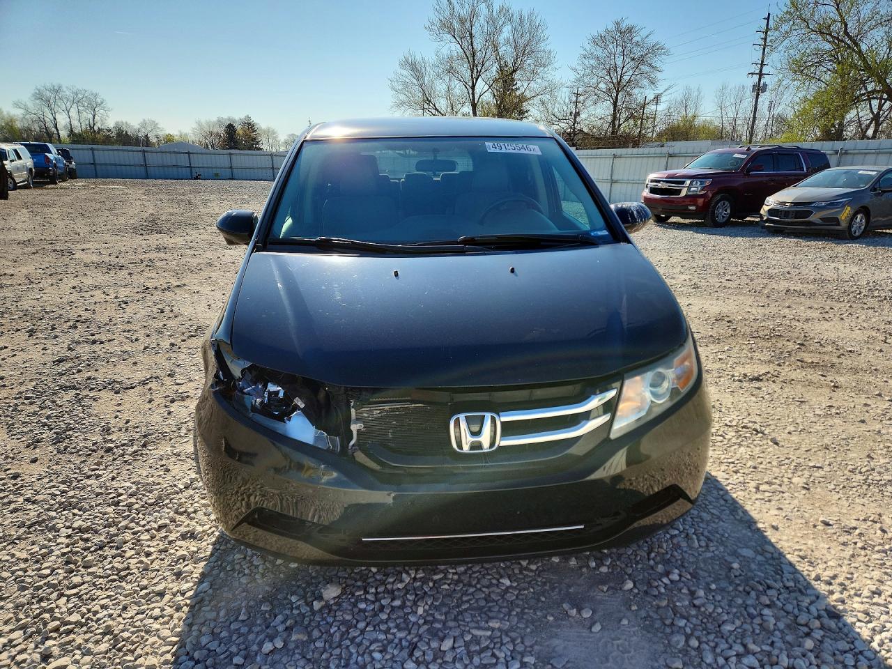 2014 HONDA ODYSSEY EX photo 9