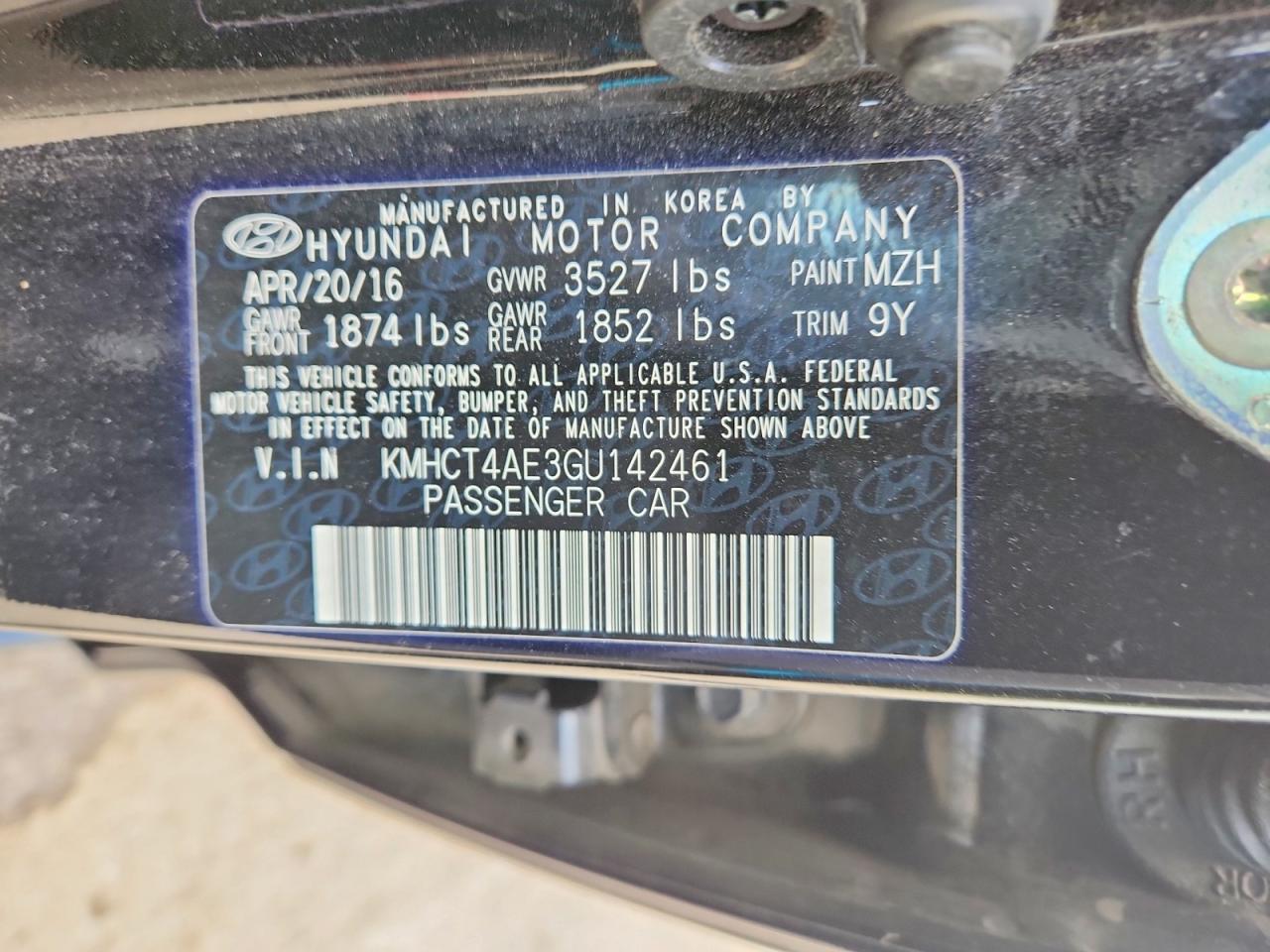 2016 HYUNDAI ACCENT SE photo 23