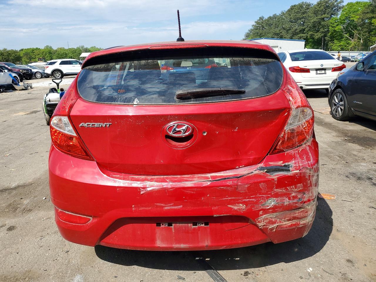 2012 HYUNDAI ACCENT GLS, GS photo 6