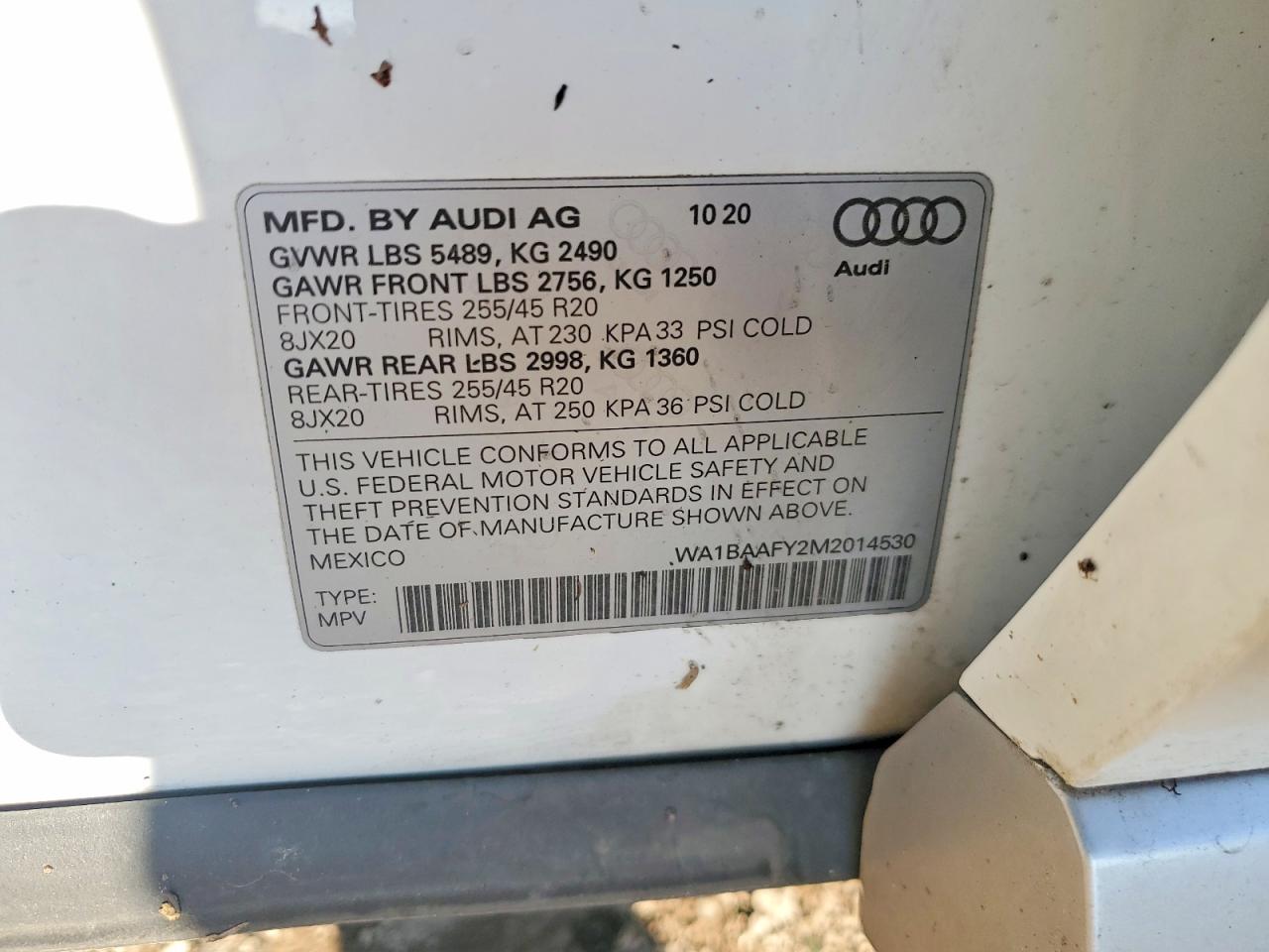 2021 AUDI Q5 PREMIUM PLUS photo 25