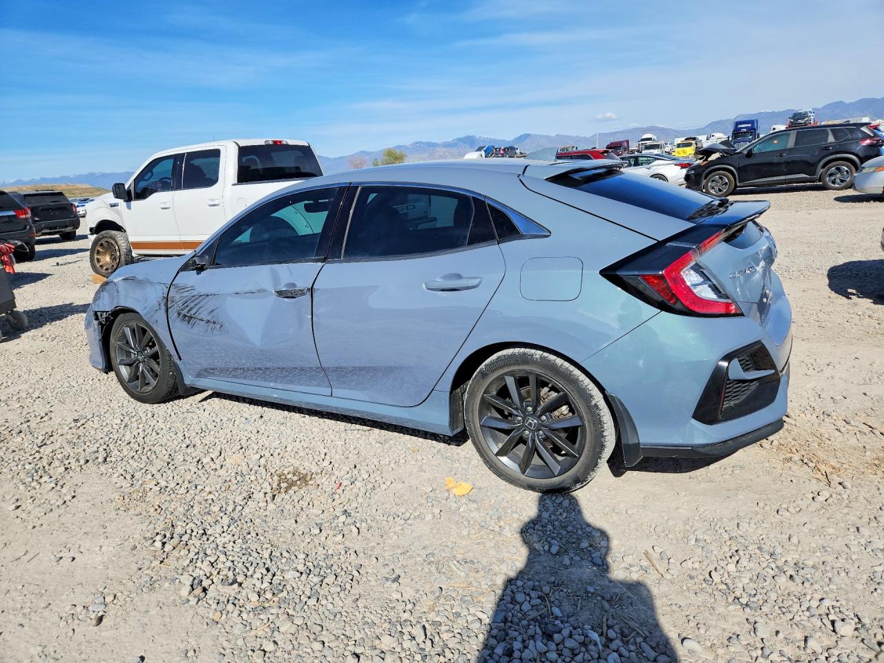 2020 HONDA CIVIC EXL photo 2
