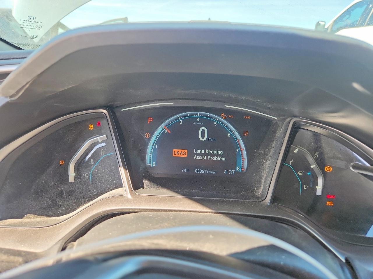 2020 HONDA CIVIC EXL photo 9