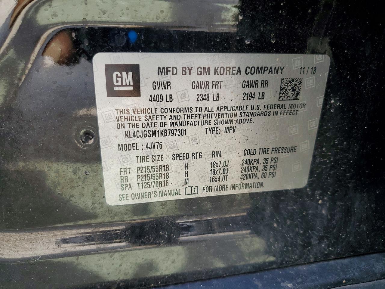 2019 BUICK ENCORE ESSENCE photo 37