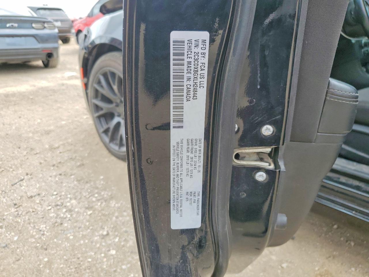 2020 DODGE CHARGER SXT photo 23