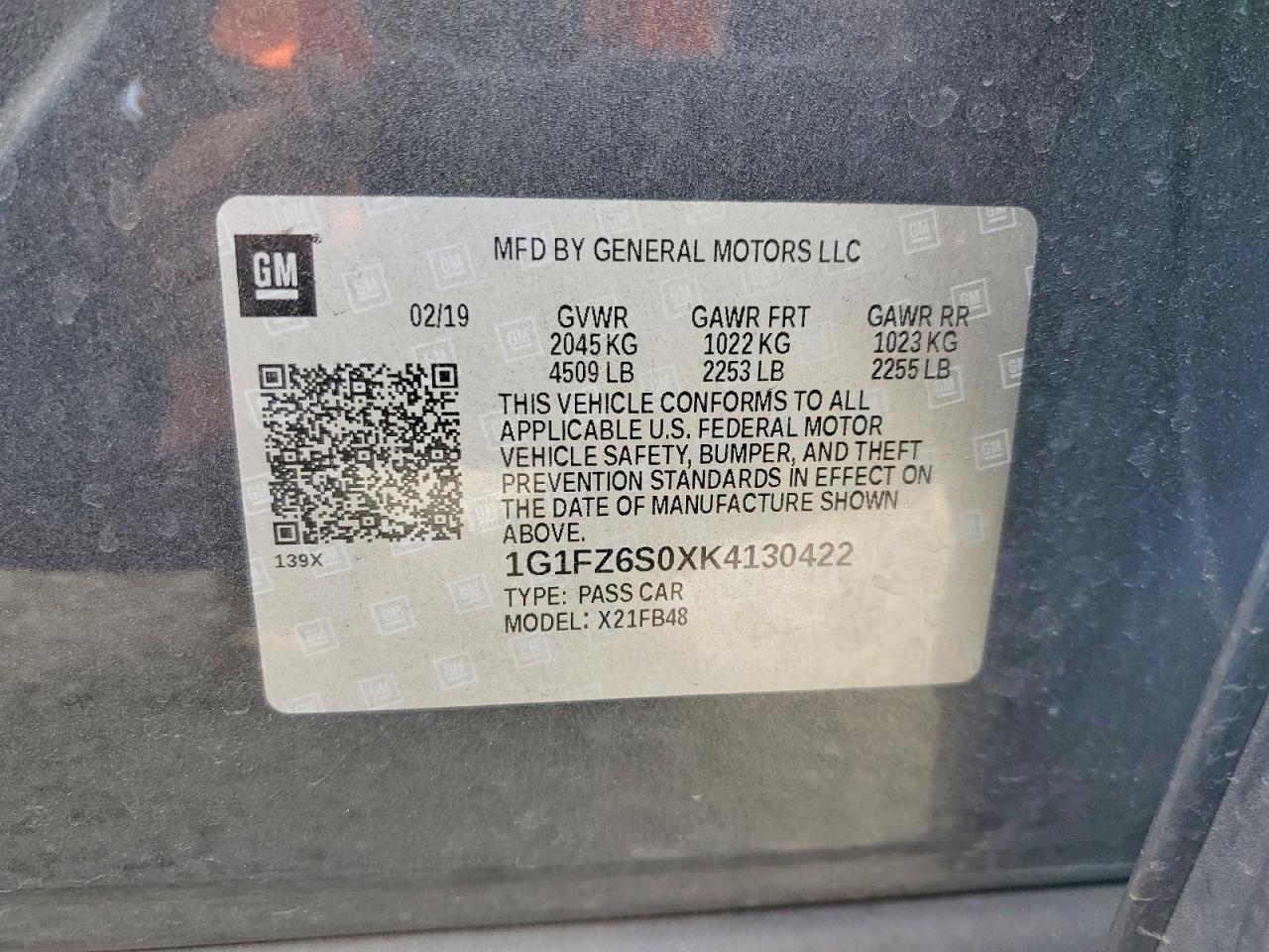 2019 CHEVROLET BOLT EV PREMIER photo 25