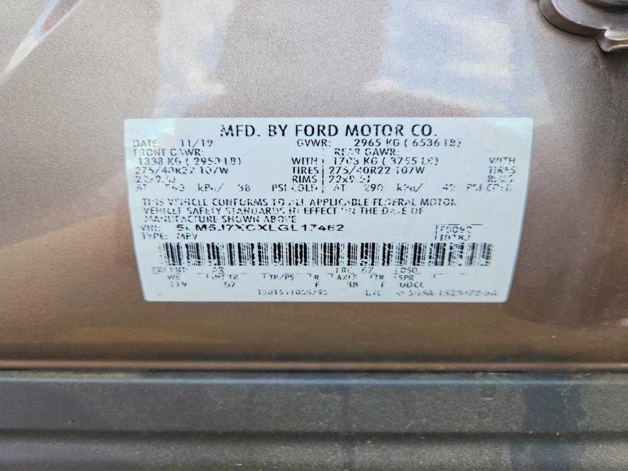 2020 LINCOLN AVIATOR RESERVE photo 25