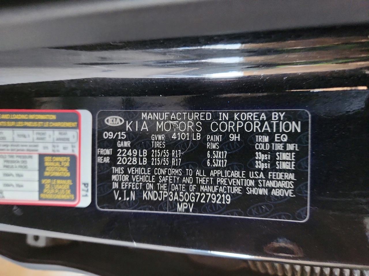 2016 KIA SOUL + photo 23