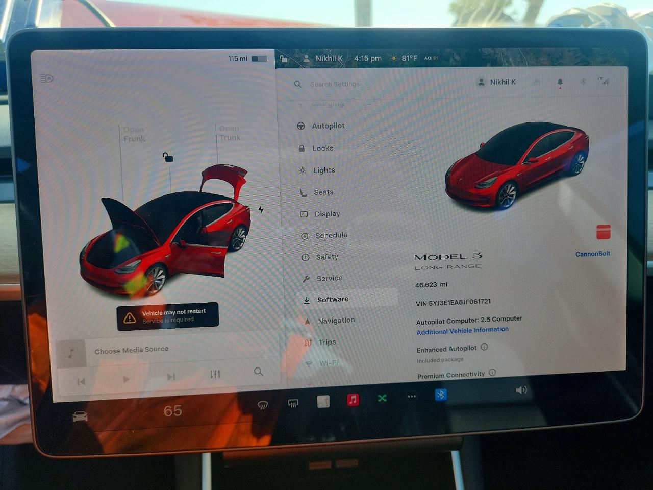 2018 TESLA MODEL 3 photo 25