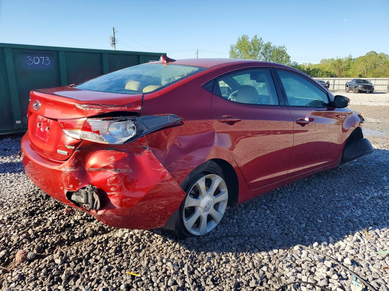 2013 HYUNDAI ELANTRA LIMITED photo 3