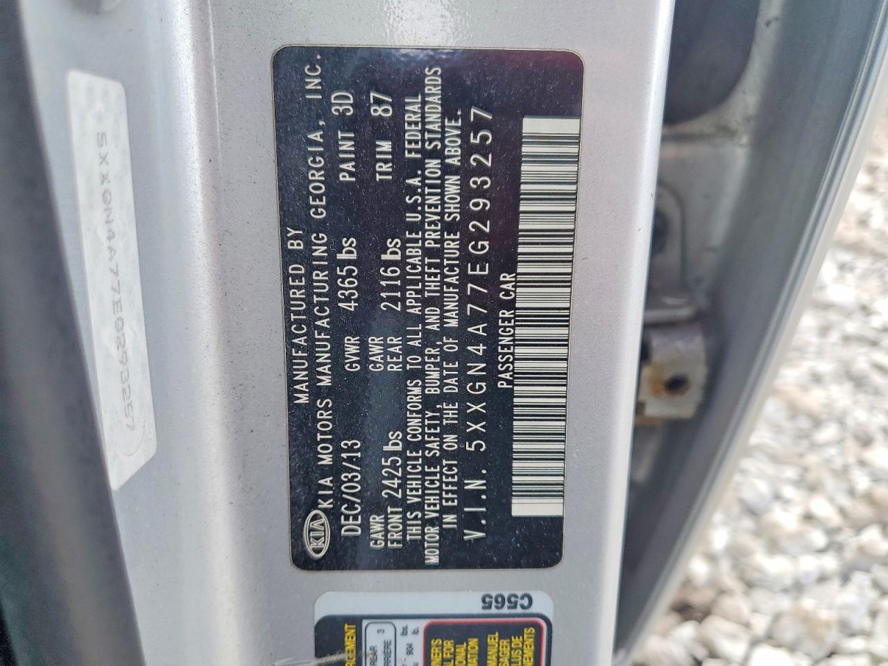 2014 KIA OPTIMA EX photo 34