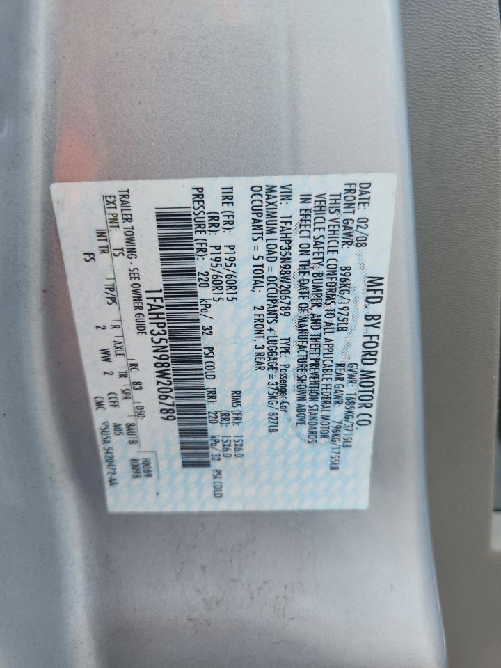 2008 FORD FOCUS SE photo 34