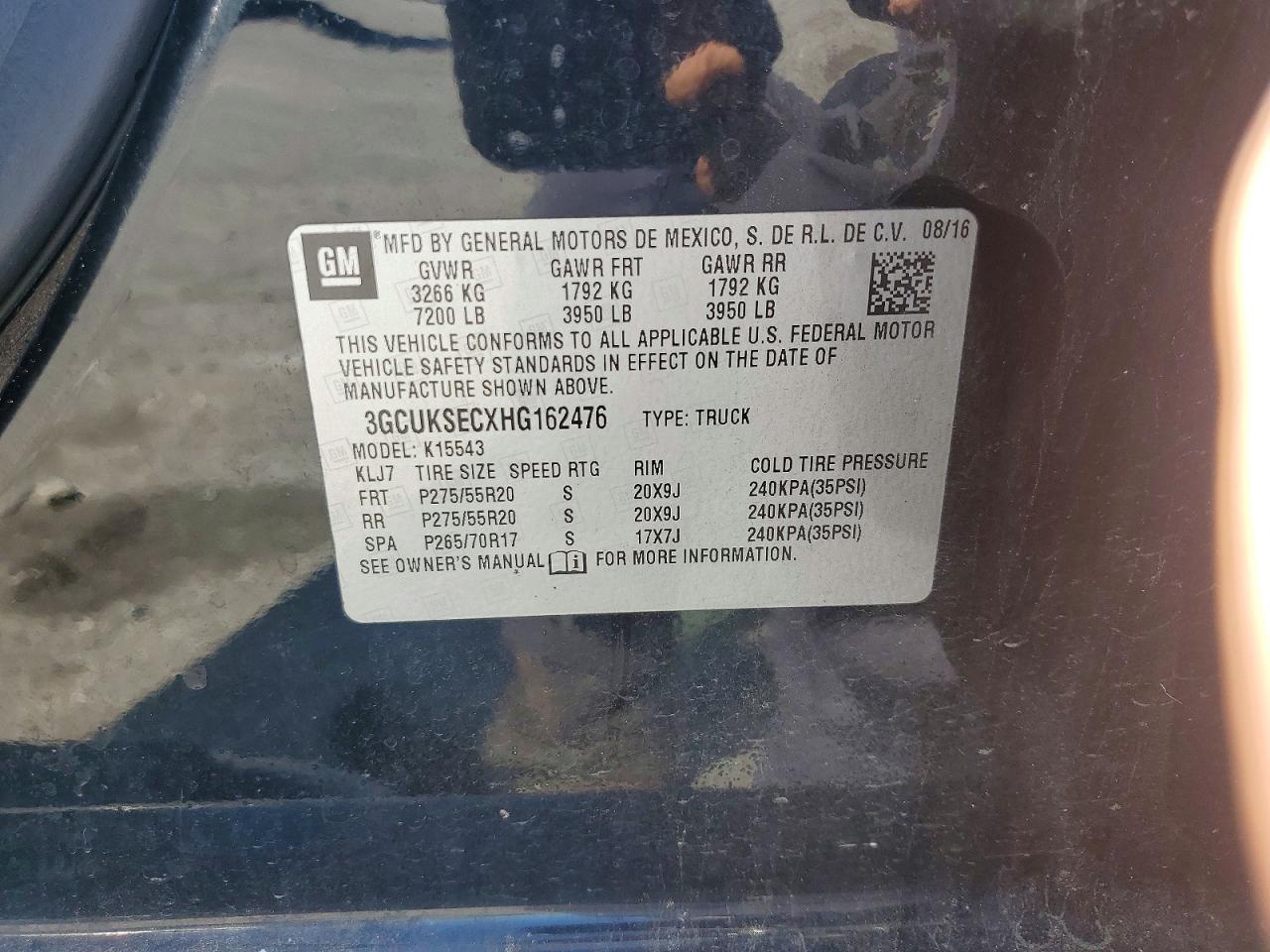 2017 CHEVROLET SILVERADO K1500 LTZ photo 12