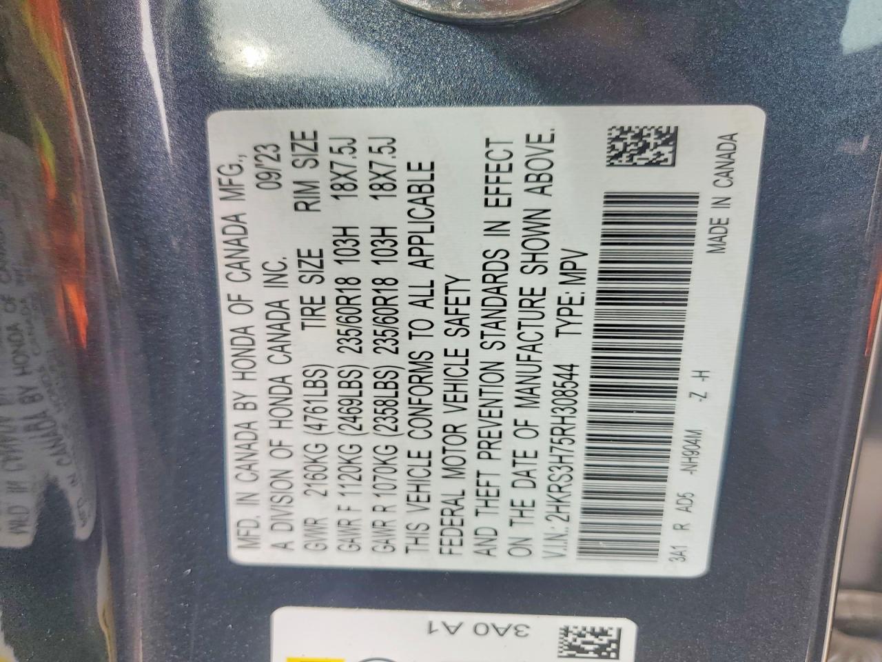 2024 HONDA CR-V EXL photo 25