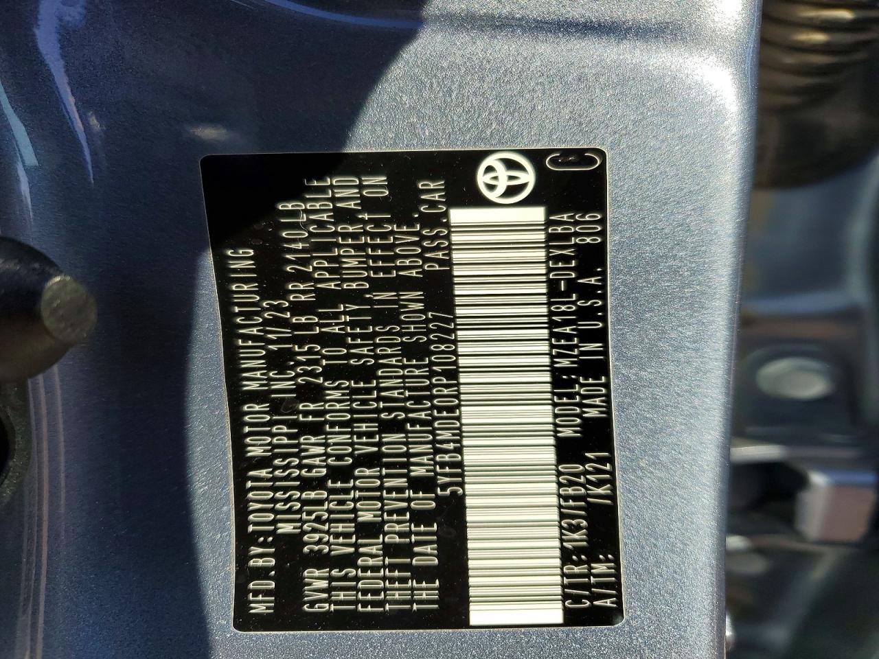 2024 TOYOTA COROLLA LE photo 34