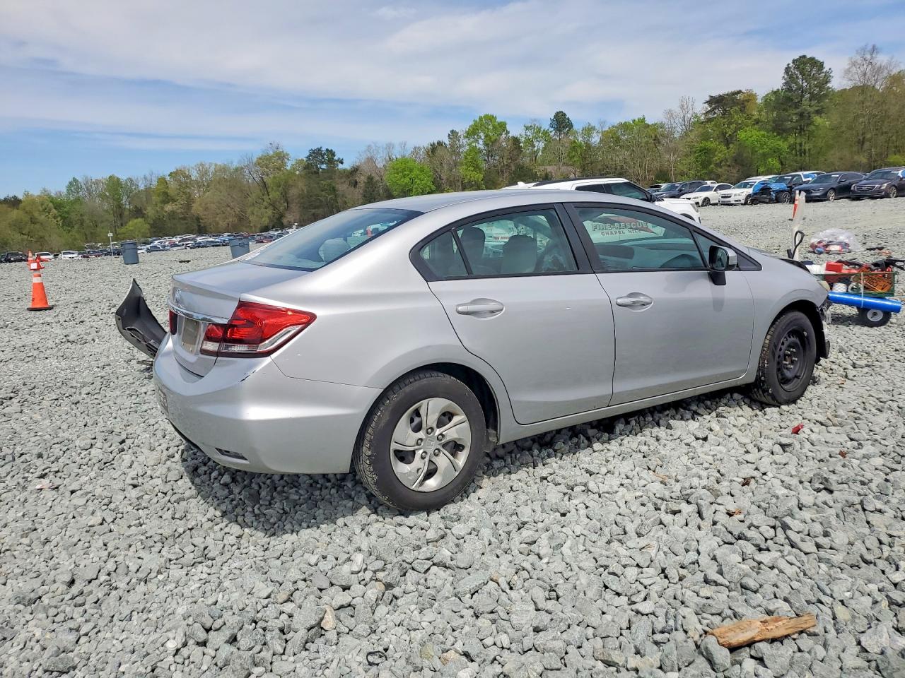 2014 HONDA CIVIC LX photo 5
