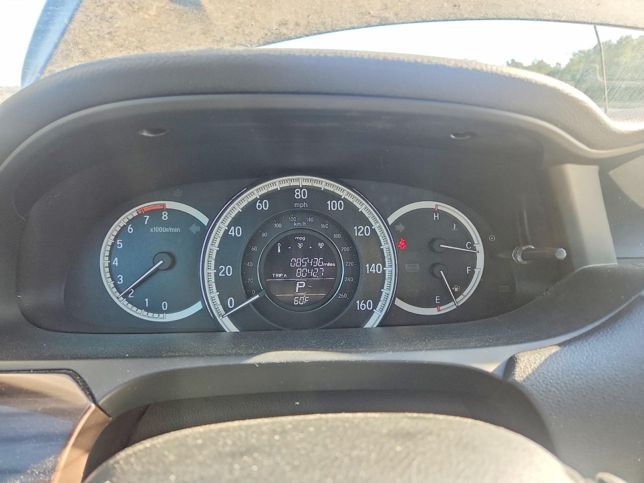 2017 HONDA ACCORD EX photo 9