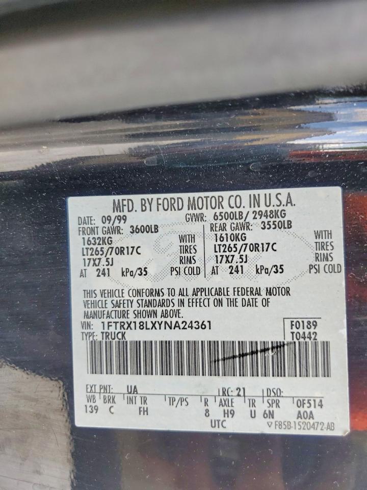 2000 FORD F150 photo 34