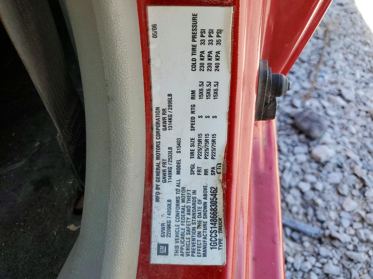 2006 CHEVROLET COLORADO photo 23