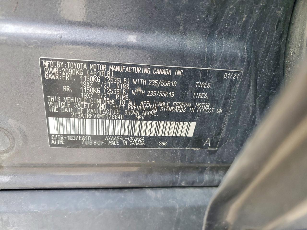 2021 TOYOTA RAV4 XLE PREMIUM photo 40