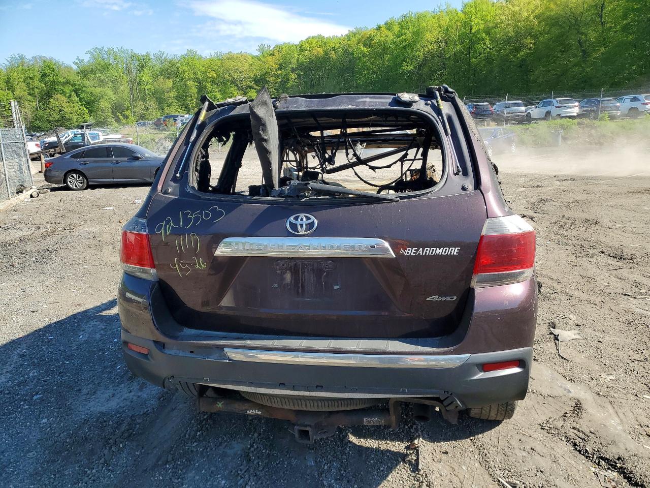 2011 TOYOTA HIGHLANDER LIMITED photo 6