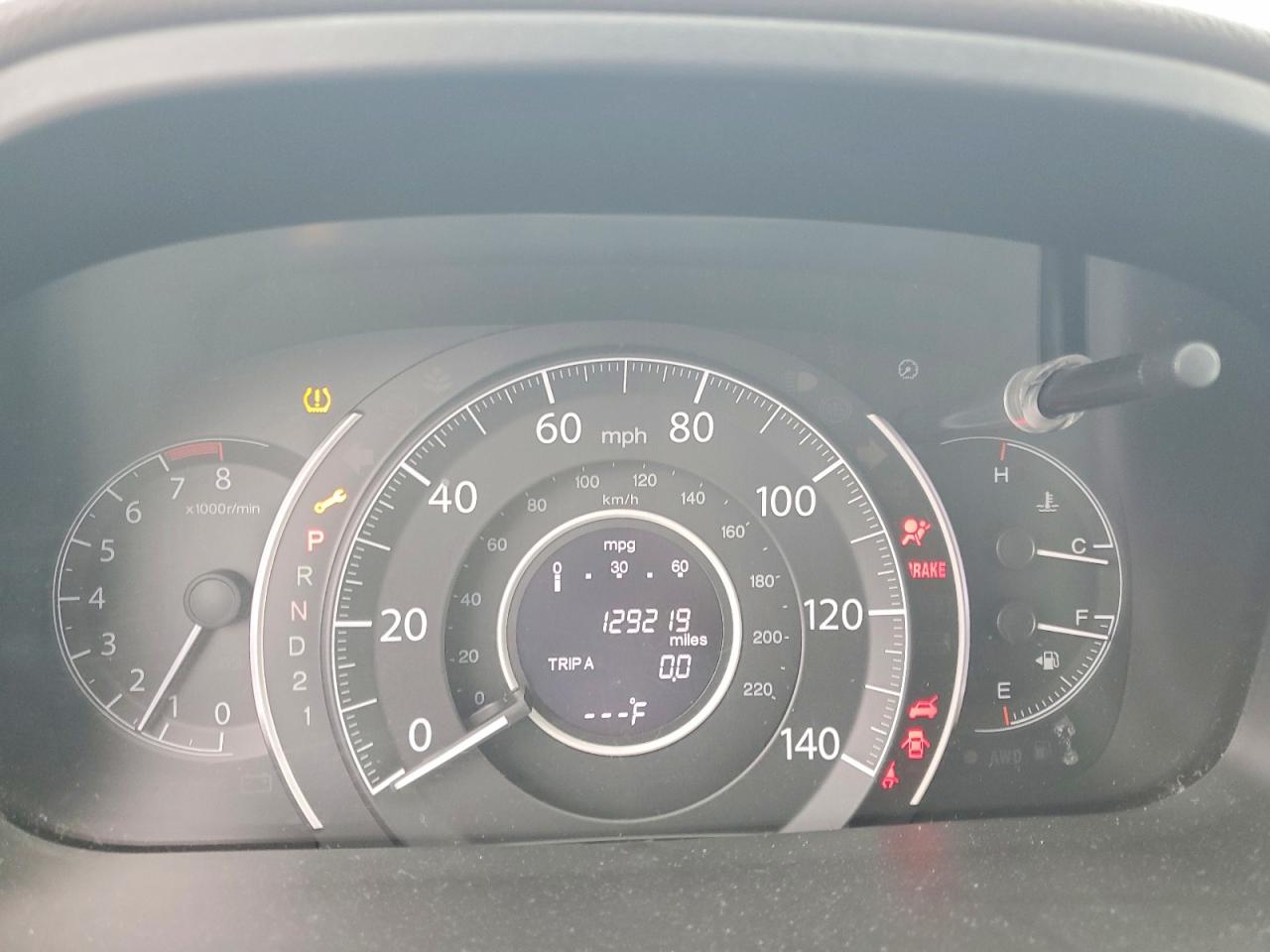 2014 HONDA CR-V EXL photo 9