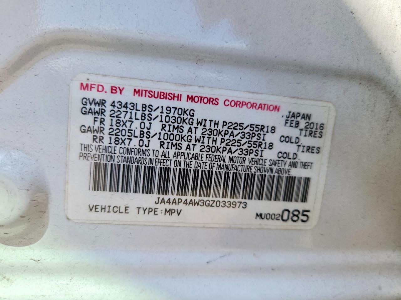 2016 MITSUBISHI OUTLANDER SPORT SEL photo 25