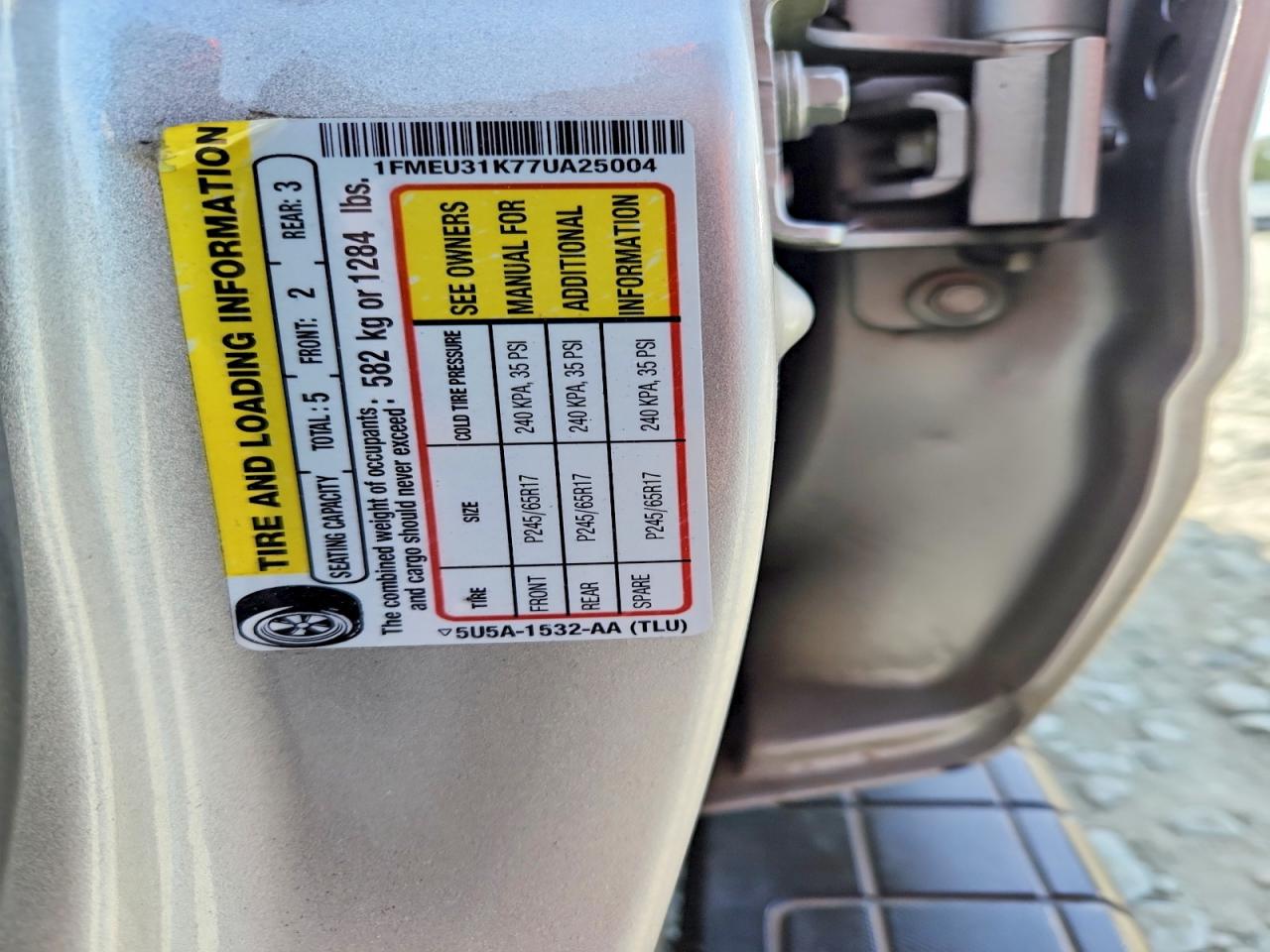 2007 FORD EXPLORER SPORT TRAC XLT photo 34