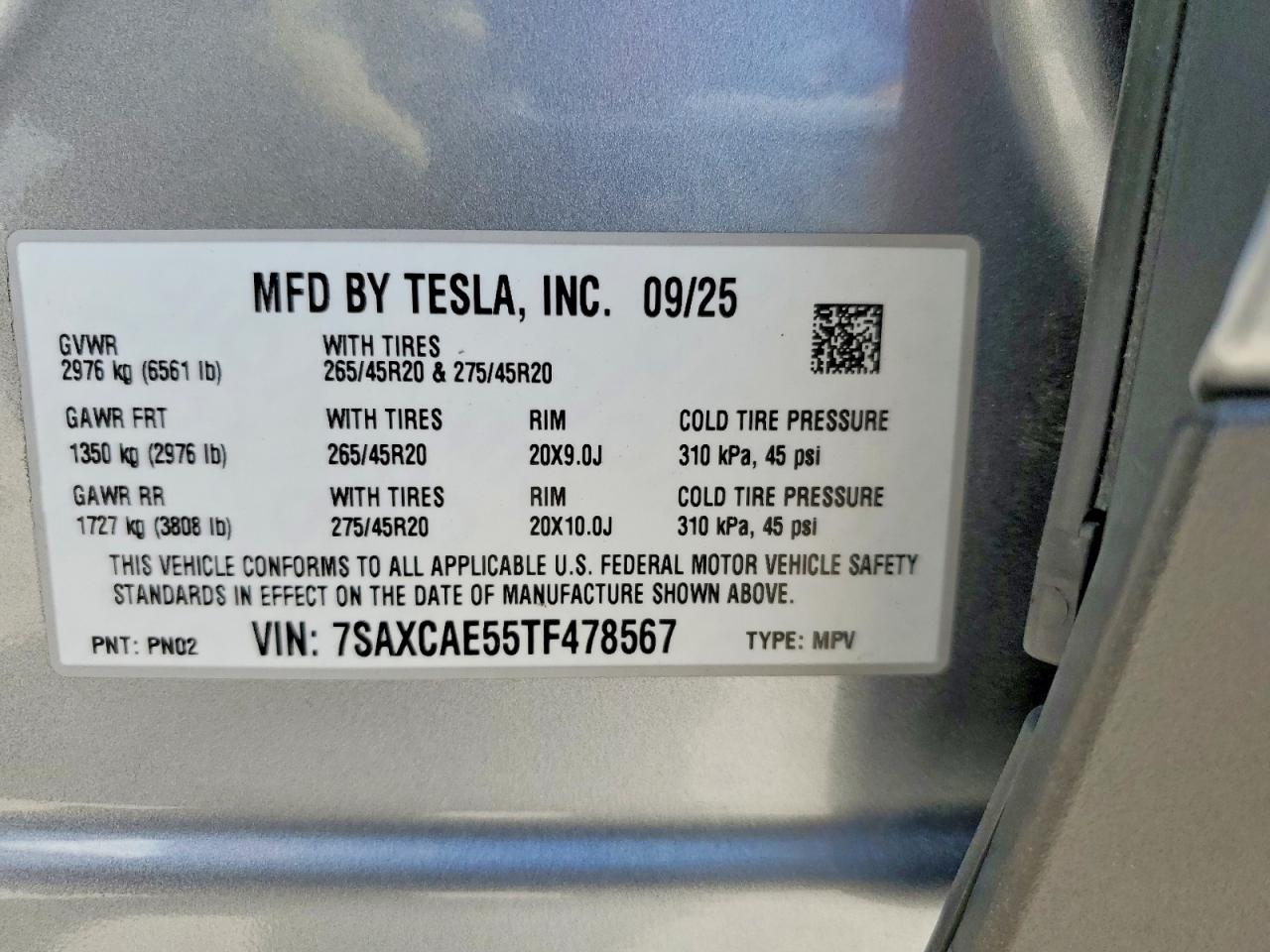 2026 TESLA MODEL X photo 25