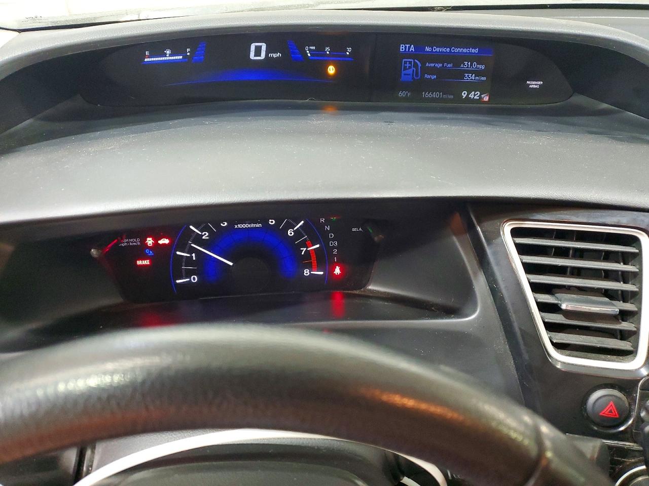 2013 HONDA CIVIC EXL photo 17