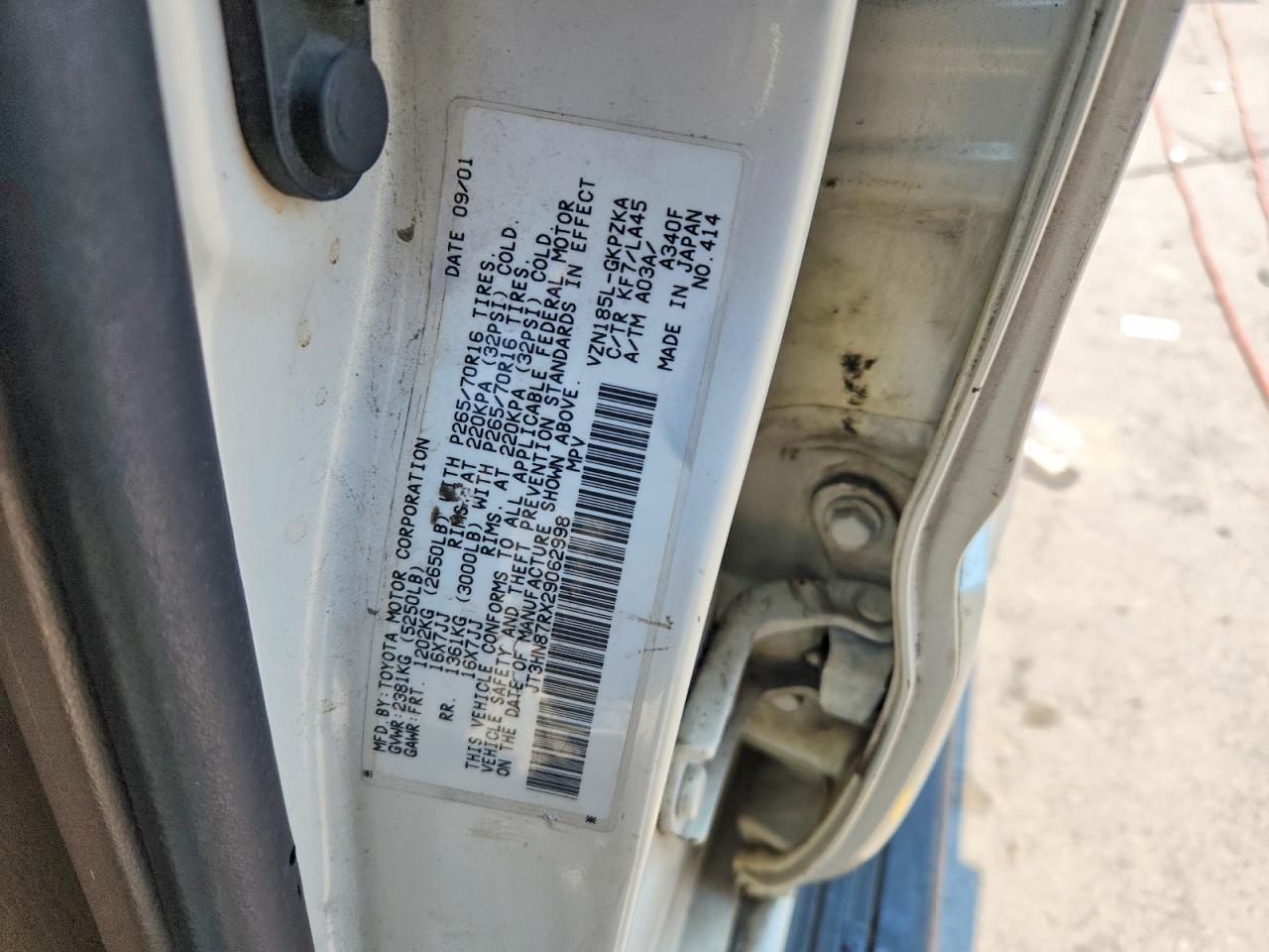 2002 TOYOTA 4RUNNER LIMITED photo 37