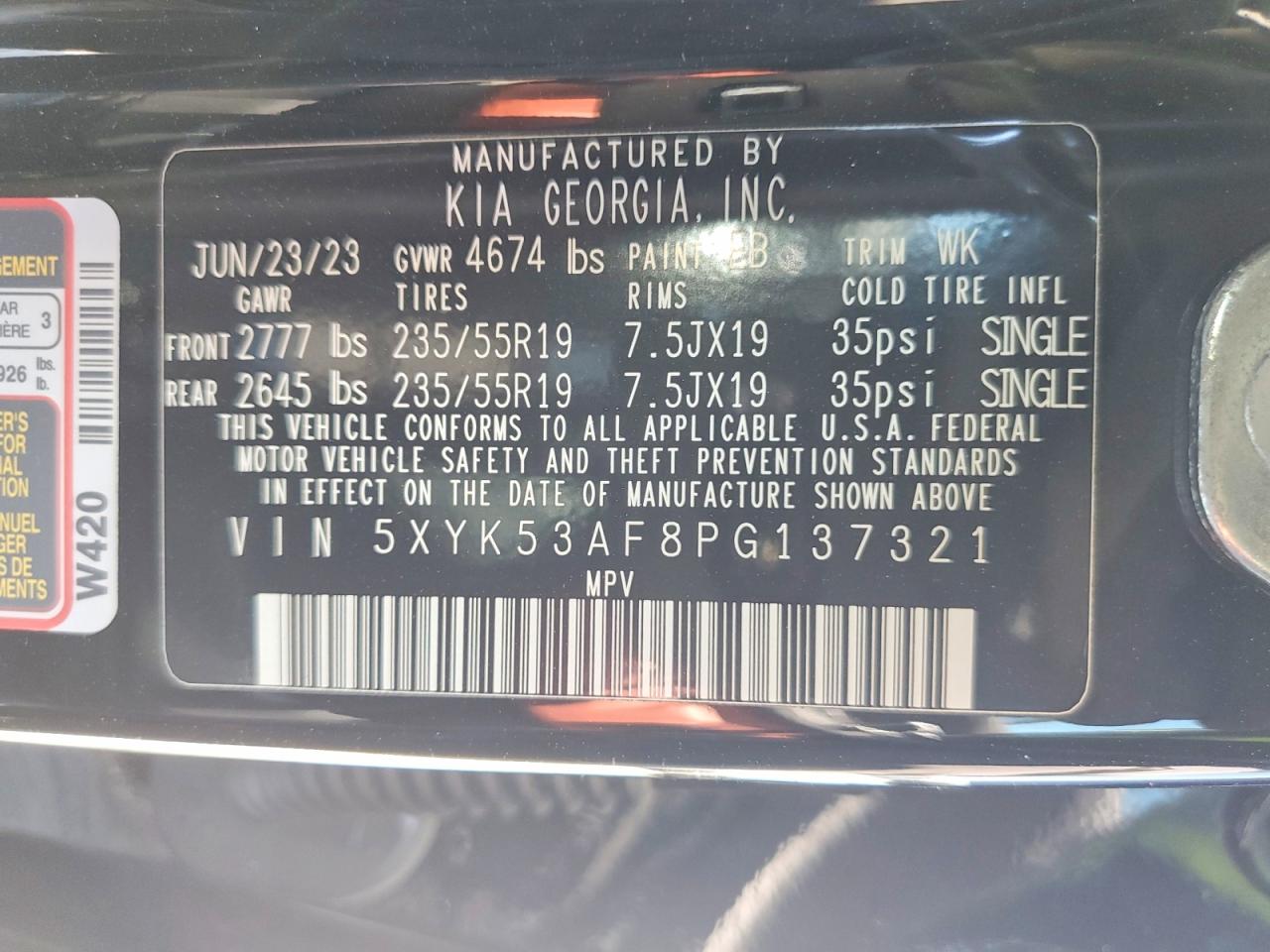 2023 KIA SPORTAGE SX PRESTIGE photo 25