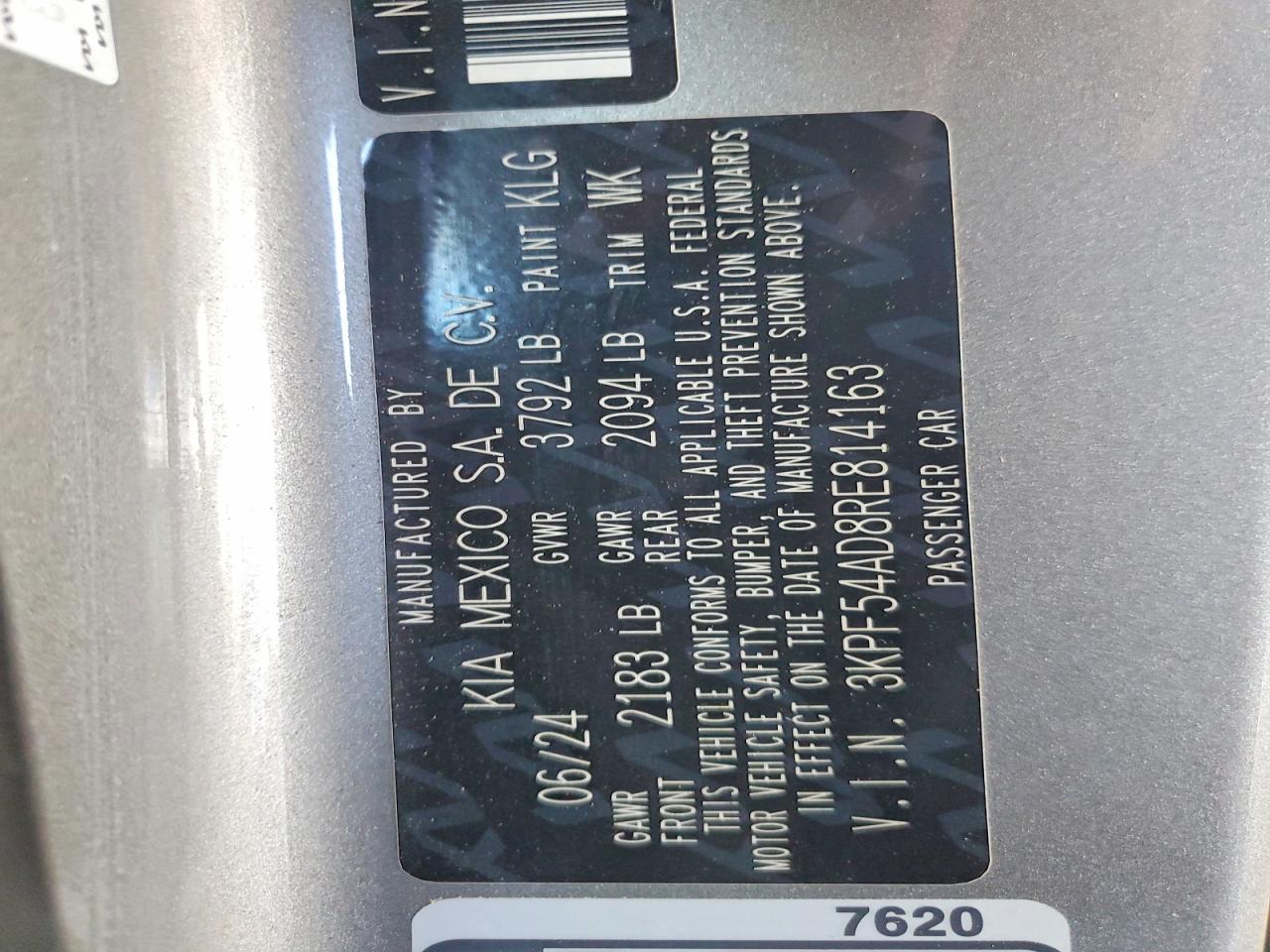 2024 KIA FORTE GT LINE photo 12