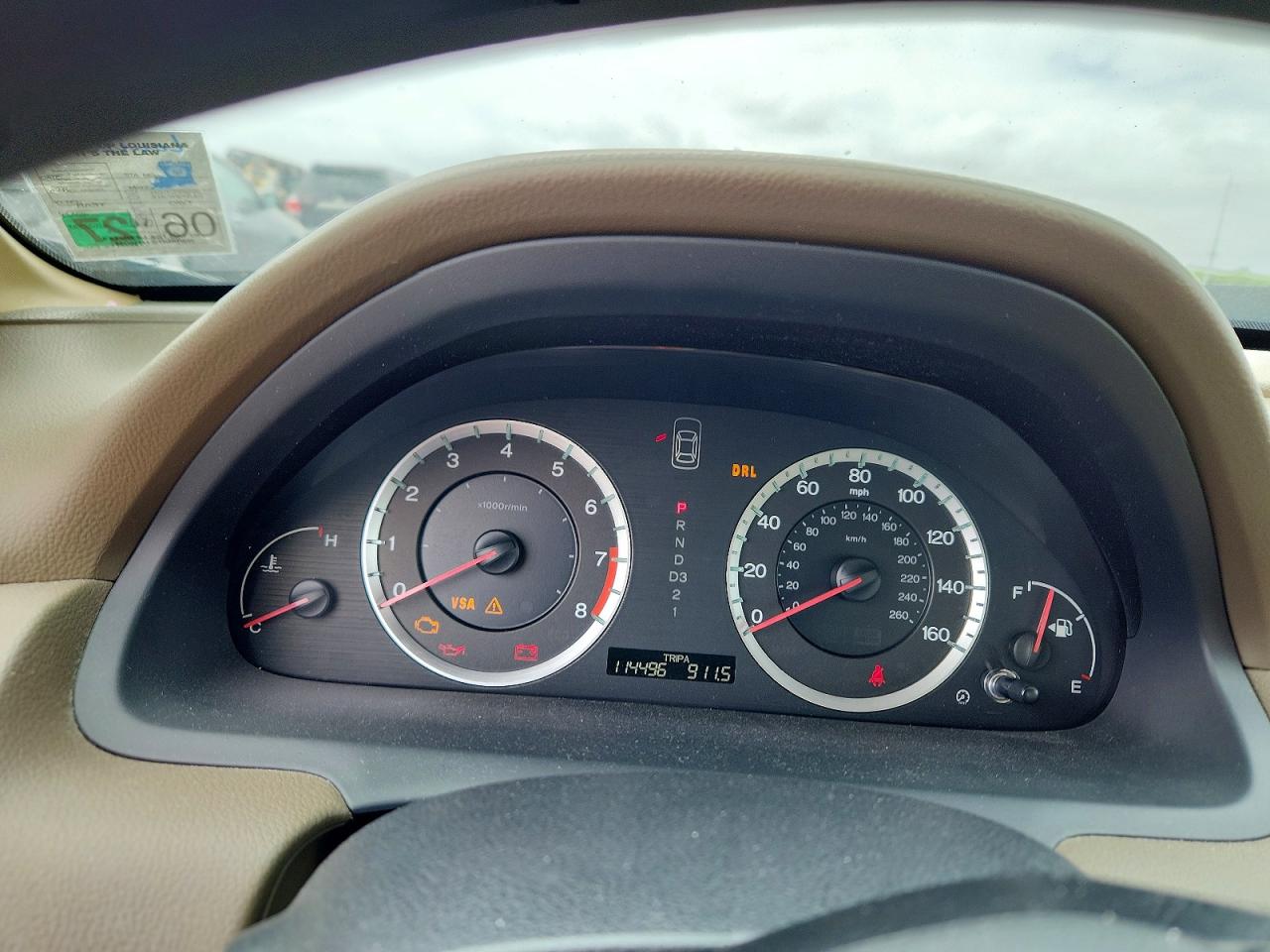 2009 HONDA ACCORD LX photo 25