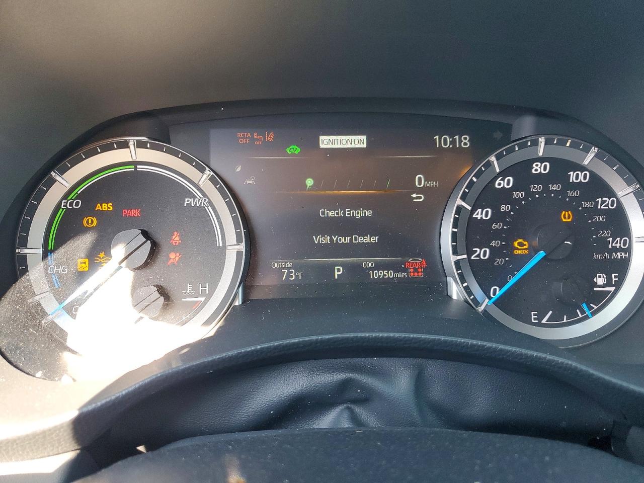 2025 TOYOTA HIGHLANDER HYBRID XLE NIGHTSHADE photo 9