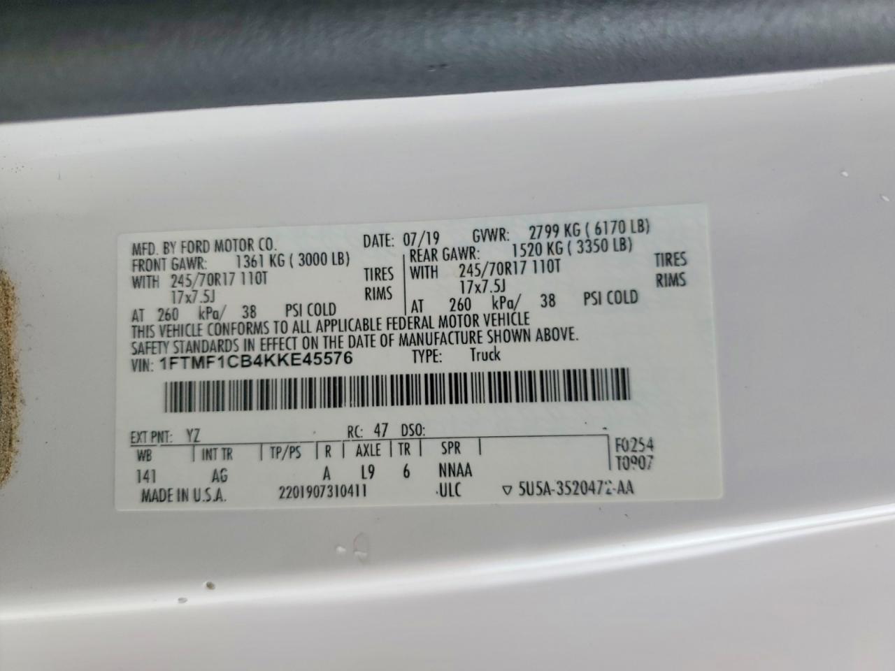 2019 FORD F150 photo 23
