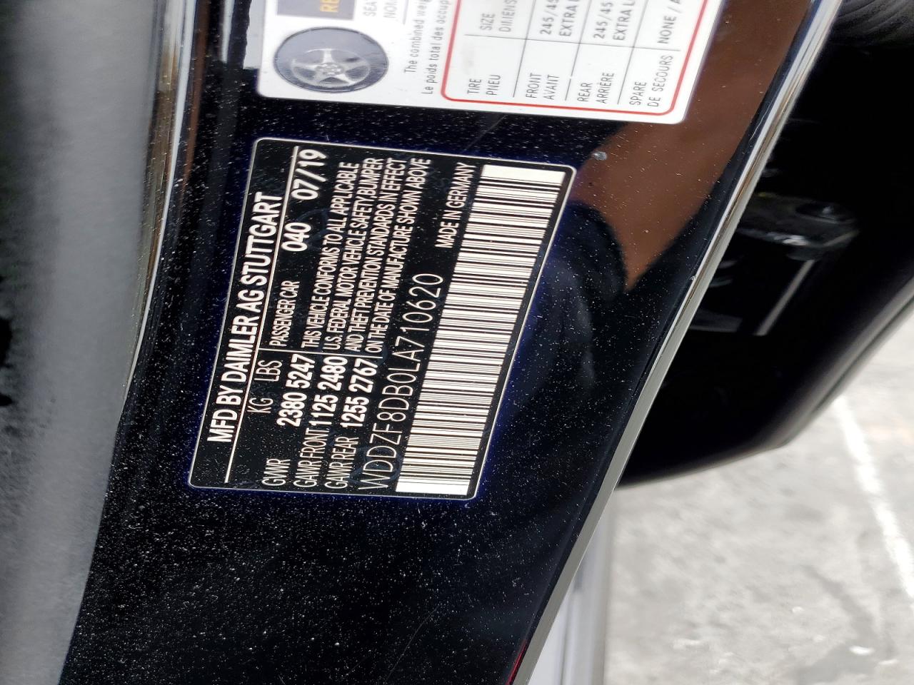 2020 MERCEDES-BENZ E 350 photo 37