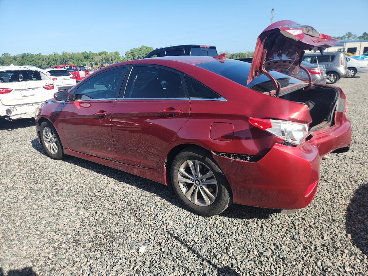 2014 HYUNDAI SONATA GLS photo 4