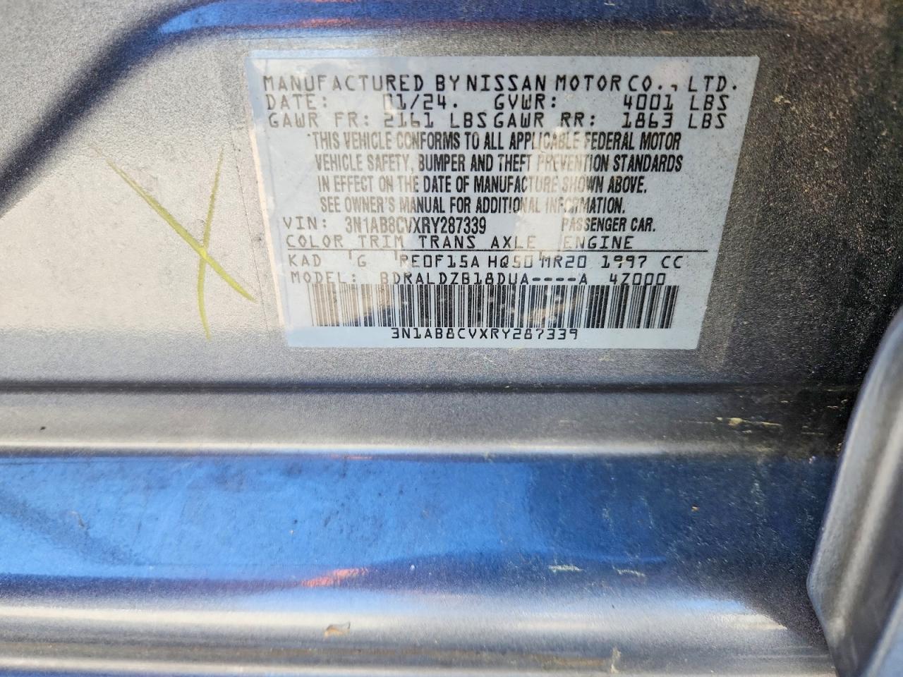 2024 NISSAN SENTRA SV photo 34