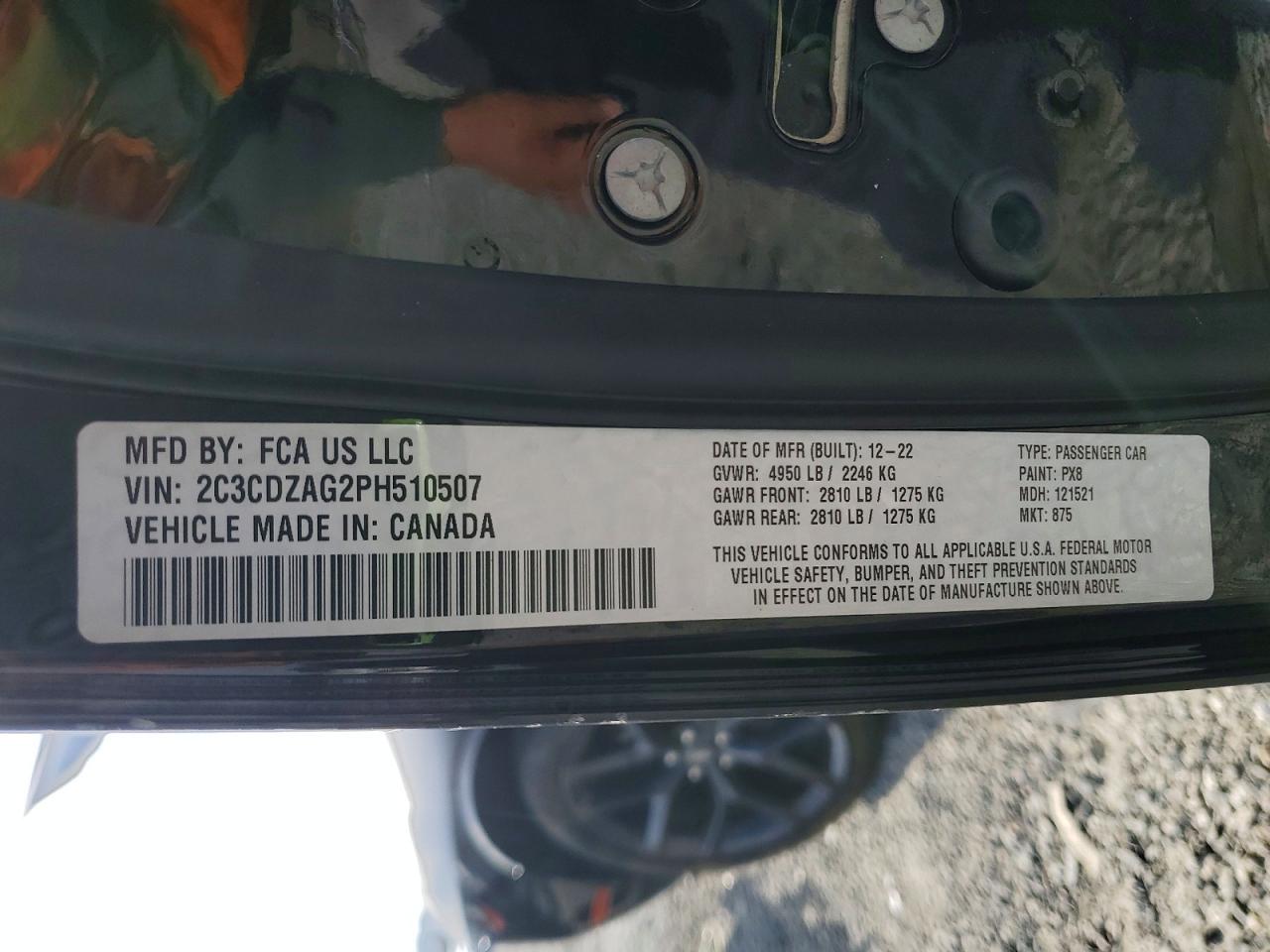 2023 DODGE CHALLENGER SXT photo 12