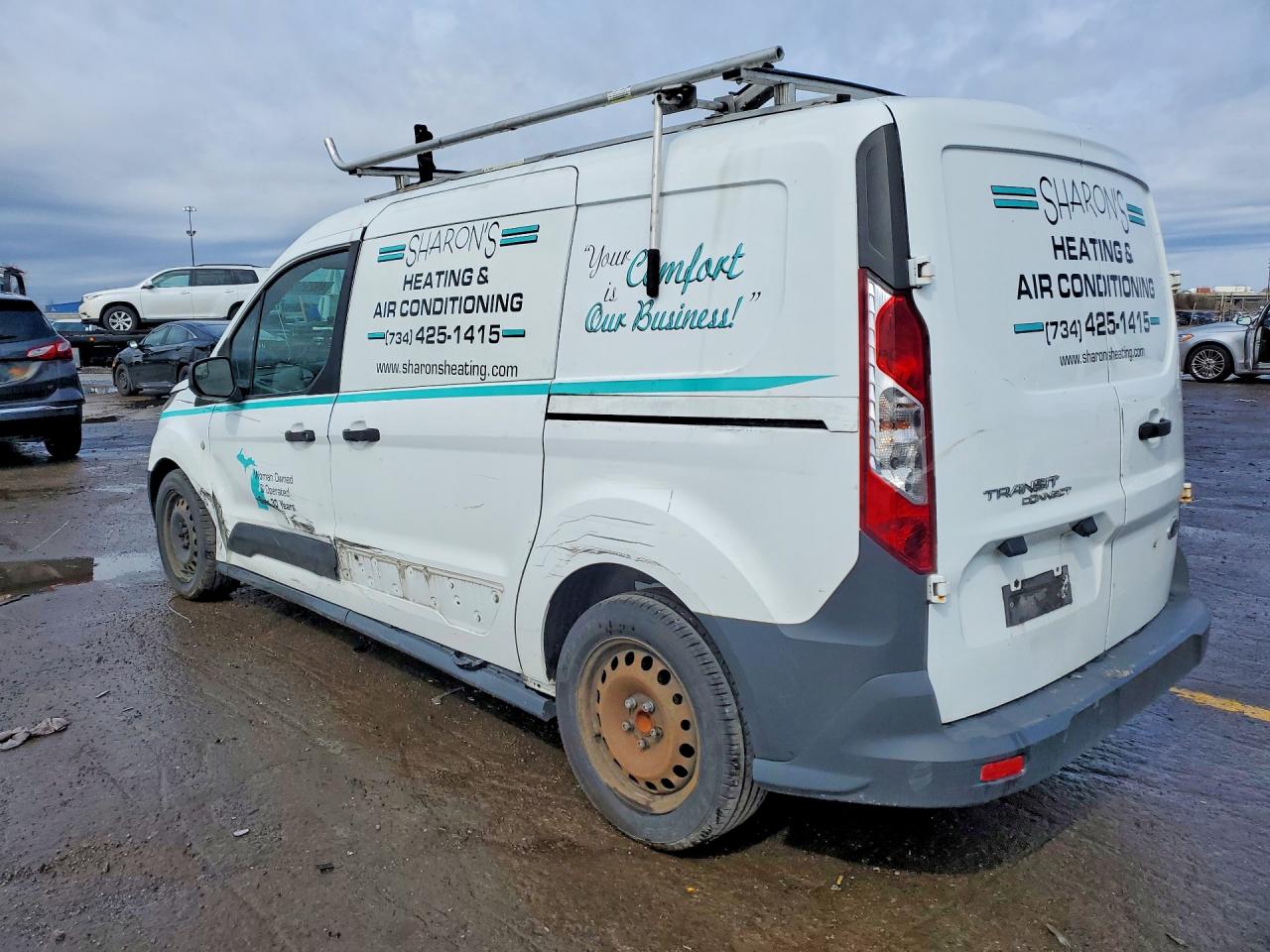 2015 FORD TRANSIT CONNECT XL UTILITY / SERVICE VAN photo 3