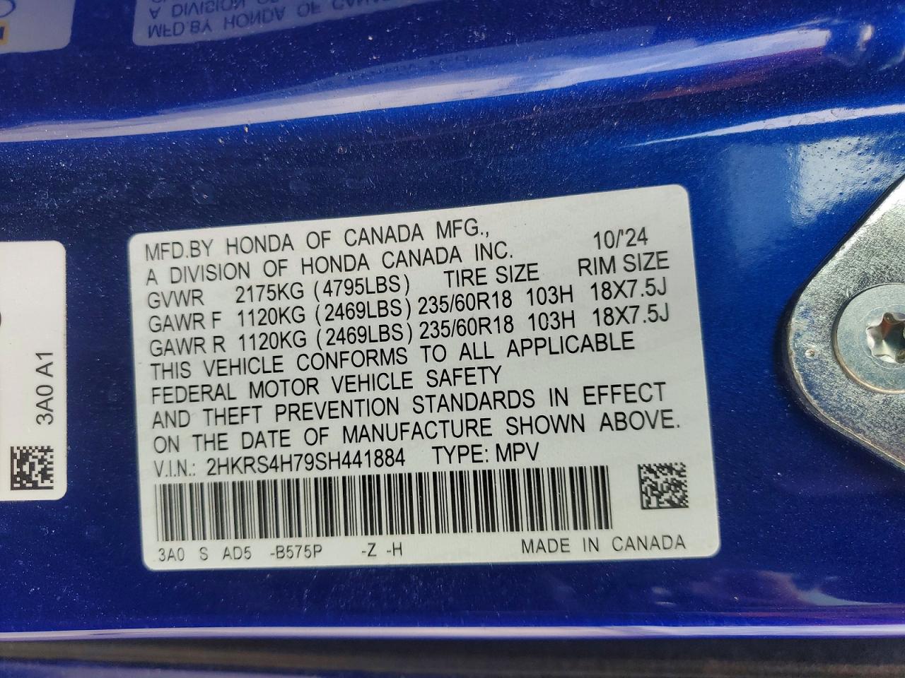 2025 HONDA CR-V EXL photo 37