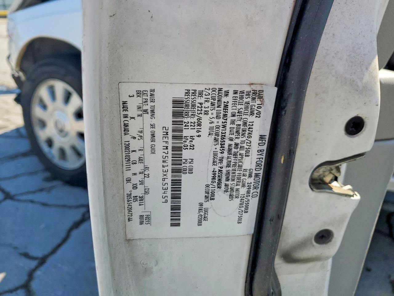 2003 MERCURY GRAND MARQUIS LS photo 25
