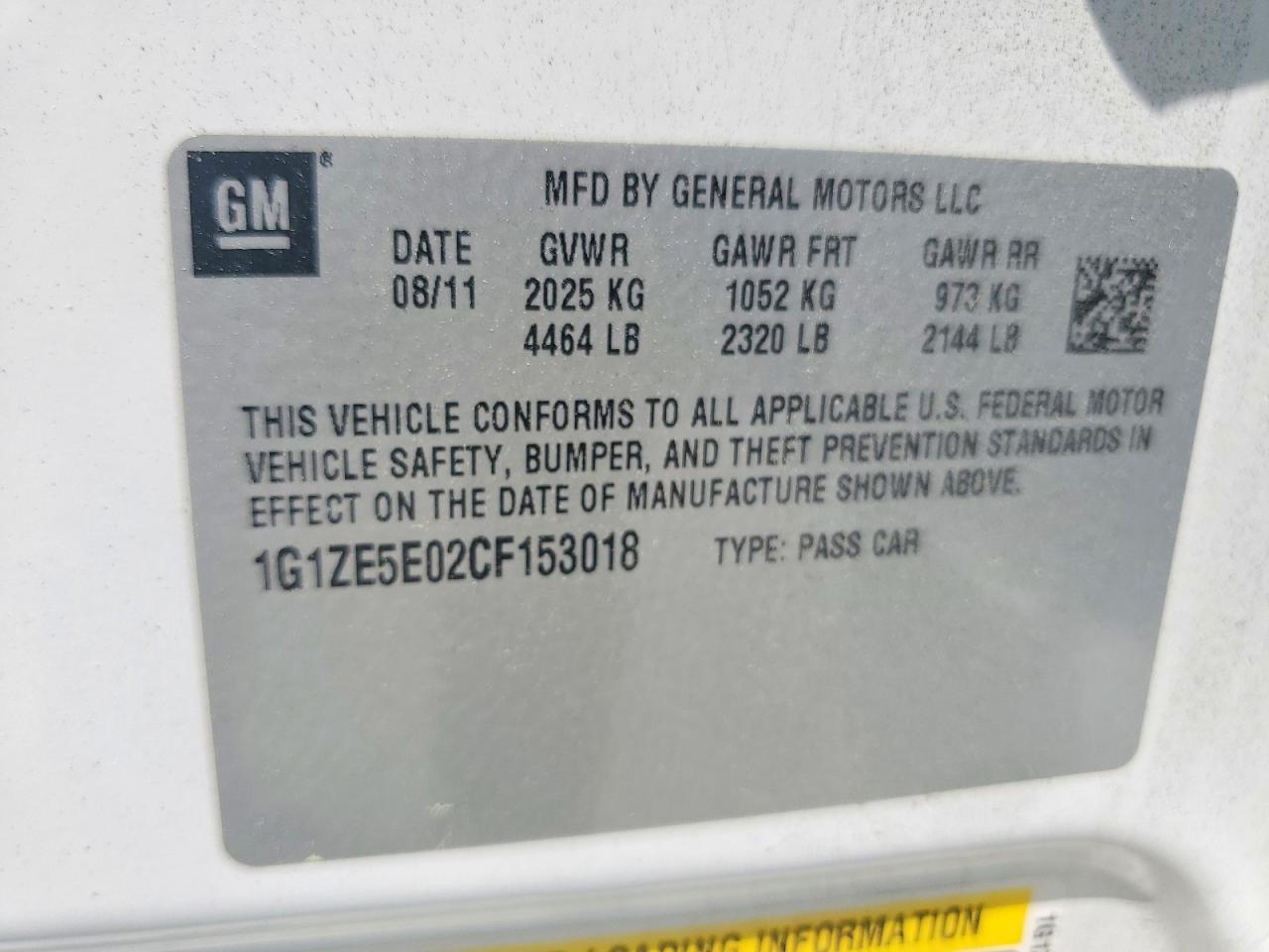 2012 CHEVROLET MALIBU LTZ photo 23