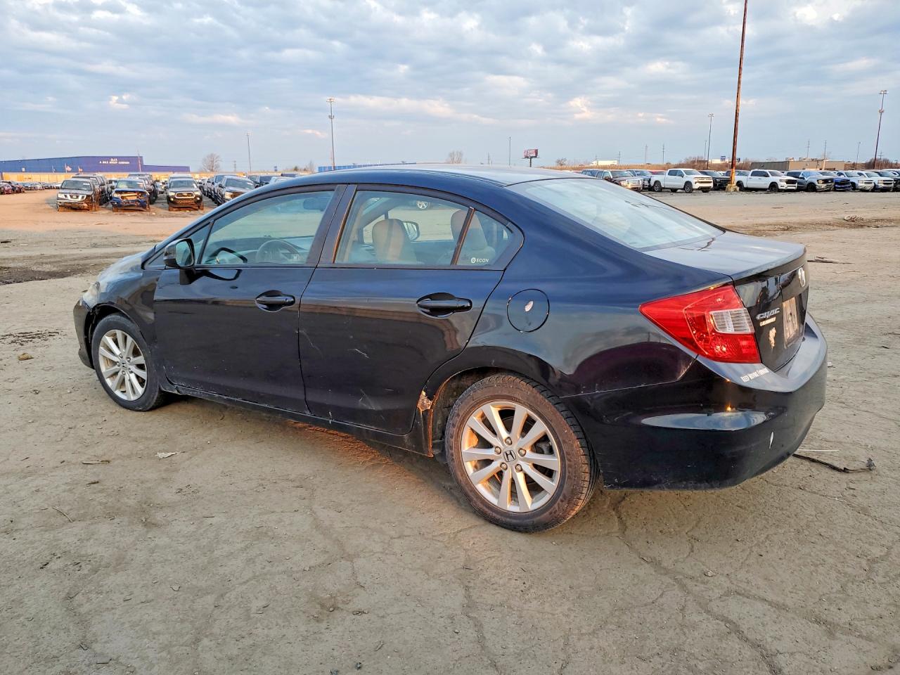2012 HONDA CIVIC EX photo 4